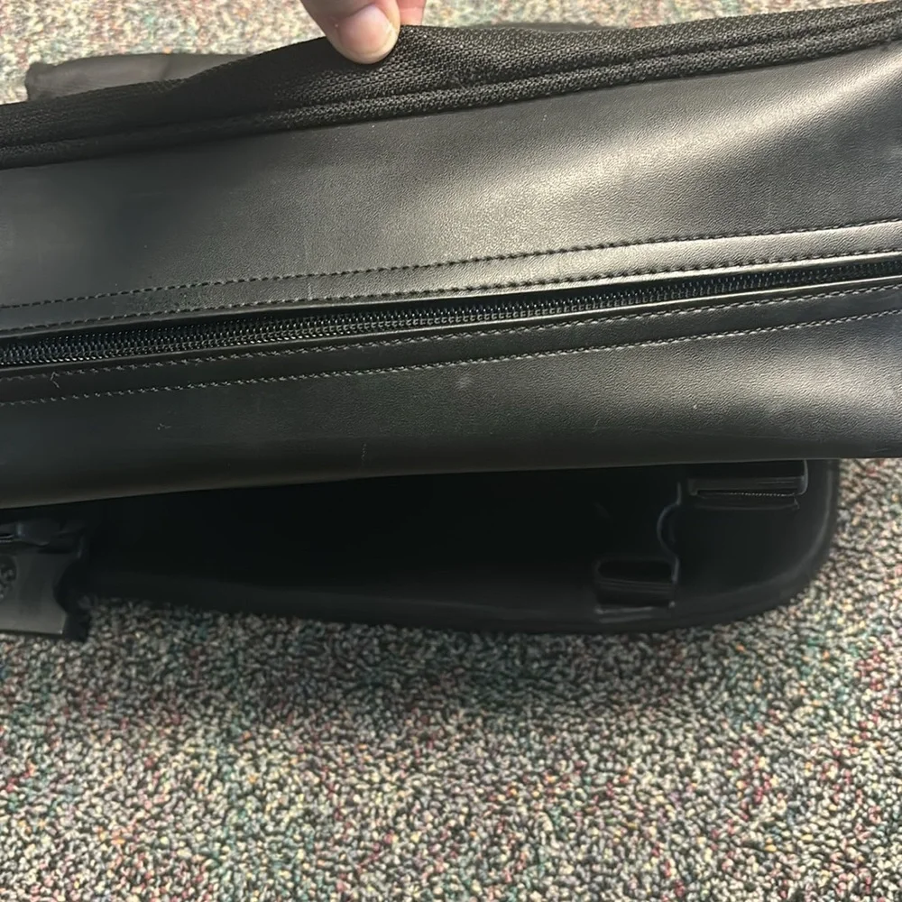 TUMI Black Messenger Bag